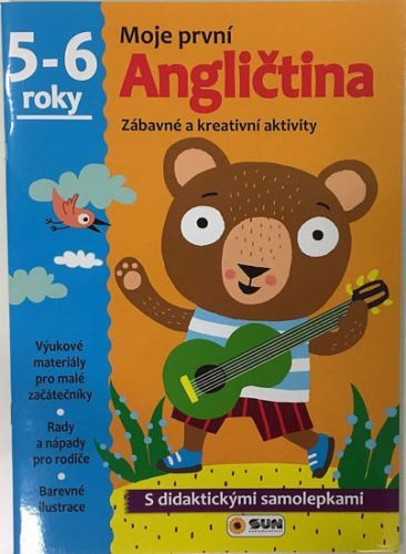 Moje první angličtina 5-6 roky - s didaktickými samolepkami
					 - neuveden