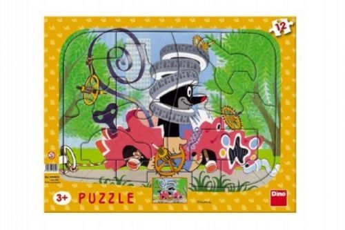 Puzzle Krtek opravář 12 dílků