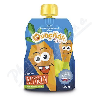 Ovocňák Ovocné pyré jablko-mrkev 120g