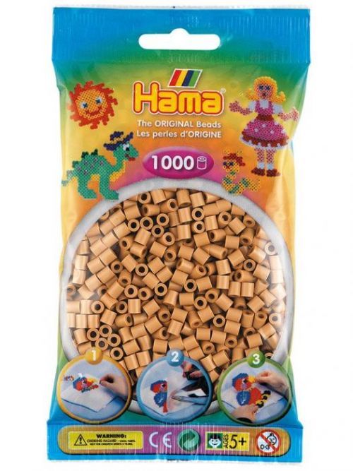 HAMA H207-75 MIDI zažehlovací korálky oříškové - 1000 ks