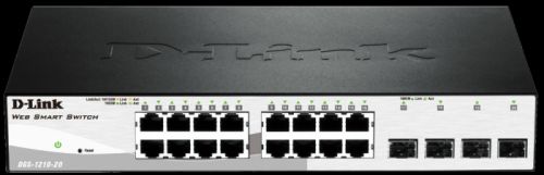 D-Link DGS-1210-20 16x10/100/1000 Base-T port with 4 x 1000Base-T /SFP ports