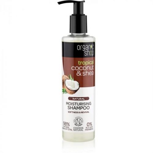 Organic Shop Natural Coconut & Shea hydratační šampon pro suché a pošk