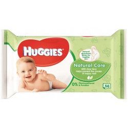 HUGGIES Natural Care ubrousky 56ks