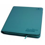 Ultimate Guard Album 12-Pocket QuadRow ZipFolio XenoSkin Petrol Blue