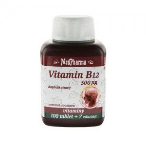 Vitamin B12 500 mcg 107 tbl.