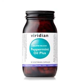 VIRIDIAN nutrition Peppermint Oil Plus 90kapslí