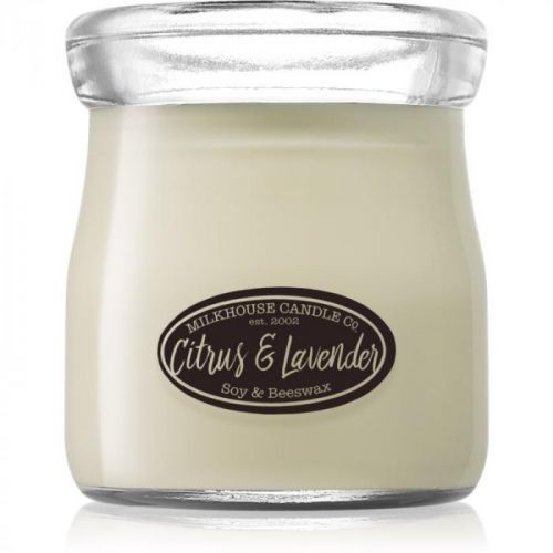 Milkhouse Candle Co. Creamery Citrus & Lavender vonná svíčka 142 g Cre