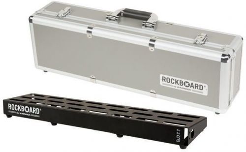 RockBoard DUO 2.2 Pedalboard with Flight Case