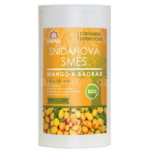 Bio snídaňová směs mango-baobab 800g