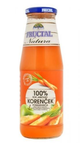 NATURA mrkev - pomeranč - jablko 100% 700 ml