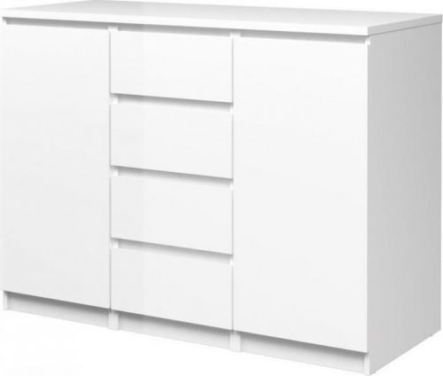 Falco Komoda Simplicity 236 bílý lesk