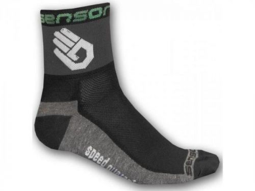 Ponožky Sensor Race Lite Ruka -  černé - Velikost 3-5 (35-38)