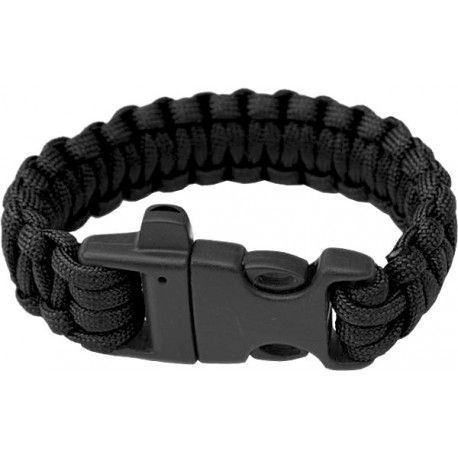 Highlander Paracord náramek s trojzubcem a píšťalkou Olivová