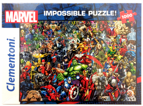 Clementoni | Clementoni - Puzzle Impossible 1000, Marvel