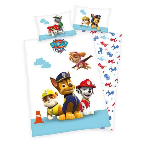 Herding Povlečení do postýlky Paw Patrol bavlna 100x135 + 40x60 cm