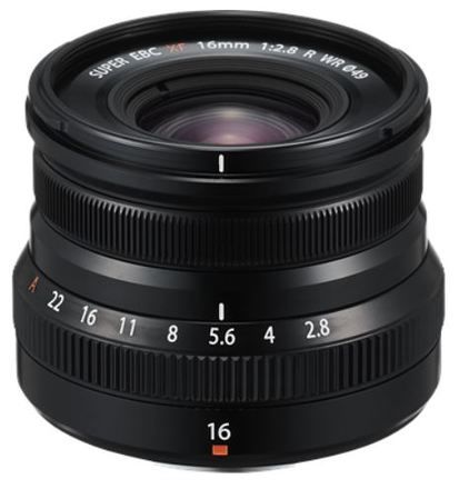 Fujifilm XF 16mm f/2,8 R WR černý