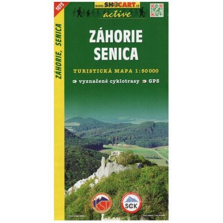 SHOCart 1073 Záhorie, Senica 1:50 000 turistická mapa