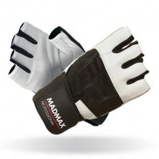 Mad Max Fitness rukavice Professional 269 - bílé XXL