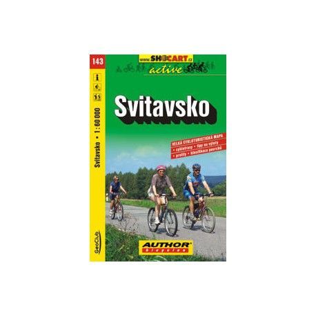 SHOCart 143 Svitavsko 1:60 000 cykloturistická mapa