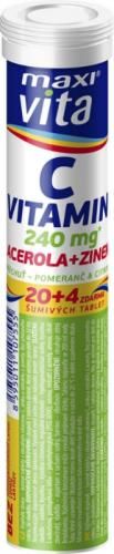 Maxivita Vitamín C 24 tablet