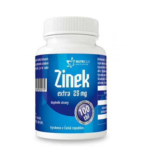 Zinek EXTRA 25mg tbl.100