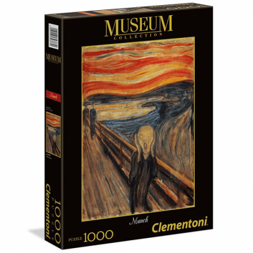 CLEMENTONI Puzzle Edvard Munch - Výkřik