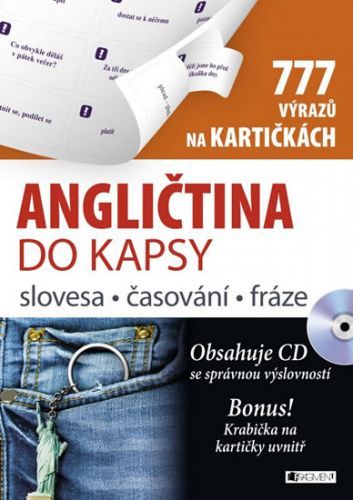 Angličtina do kapsy - Slovesa, časování, fráze na kartičkách + CD
					 - neuveden