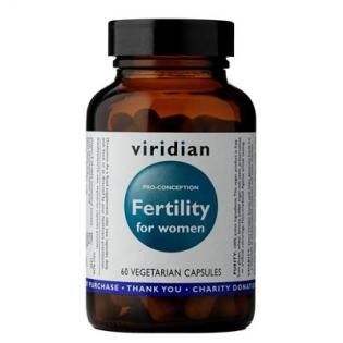 VIRIDIAN nutrition Fertility for Women 60 kapslí