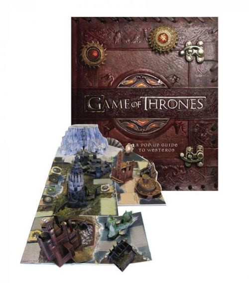 Insight Collectibles | Game of Thrones - 3D kniha průvodce Západozemí