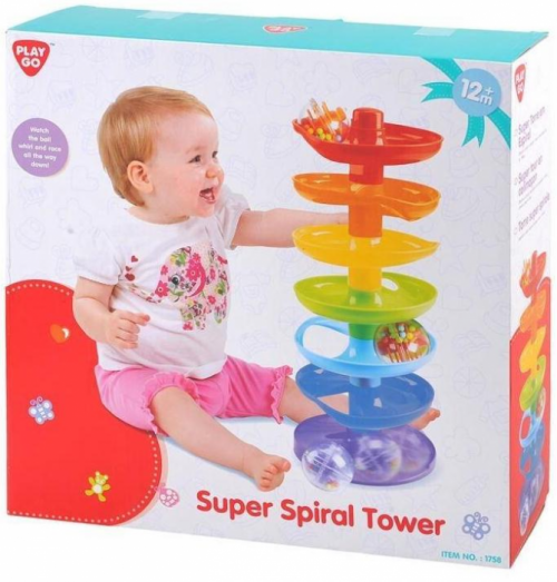 Playgo | PLAYGO - Super spirálová věž