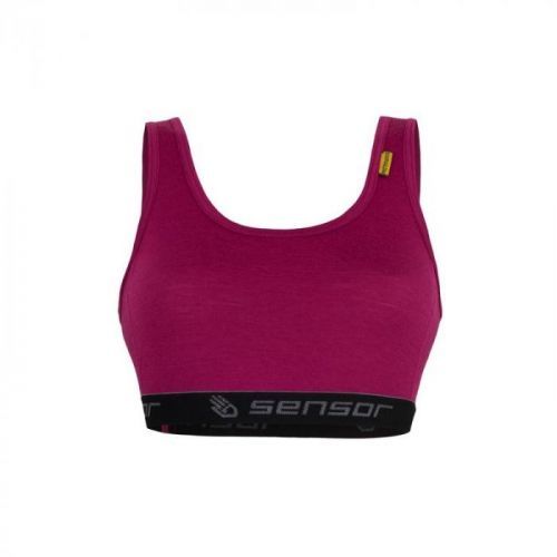 Podprsenka SENSOR MERINO ACTIVE- dámská, lila - Velikost L