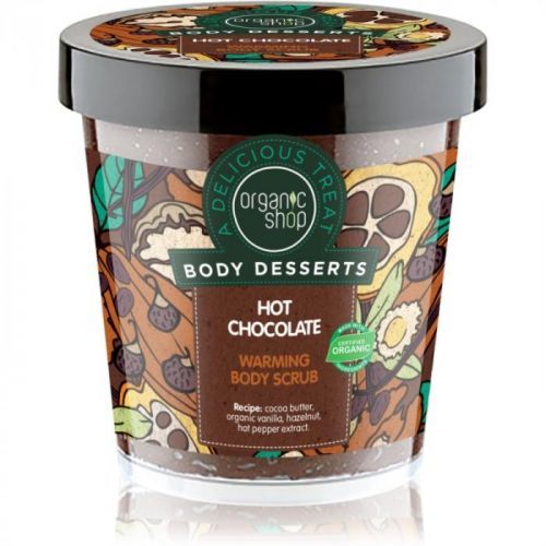 Organic Shop Body Desserts Hot Chocolate vyživující tělový peeling
