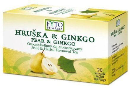 Fytopharma Ovocno-bylinný čaj hruška & ginkgo 20x2g