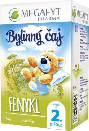 Megafyt Bylinný čaj fenykl pro děti 20x1.5g