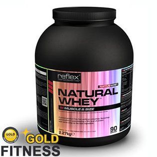 Reflex Nutrition Natural Whey 2,27kg jahoda