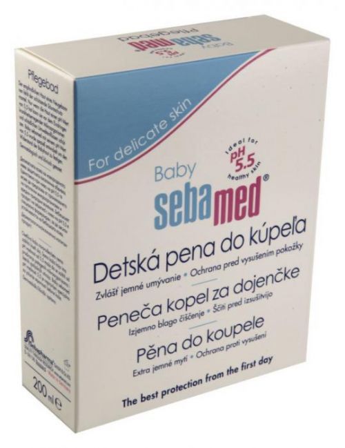 SEBAMED Dětská pěnová koupel 200ml