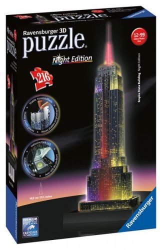 Puzzle 3D Empire State Building - noční edice 216