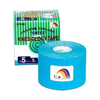 Tejpovací páska TEMTEX Kinesio Tape Classic 5 cm × 5 m béžová