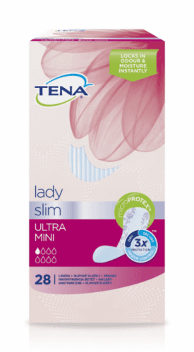 TENA Lady Ultra Mini - Inkontinenční vložky (28 ks) - II.jakost