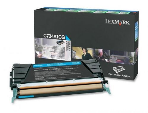 Toner Lexmark cyan | return | 6000str | C734/C736/X734/X736/X738