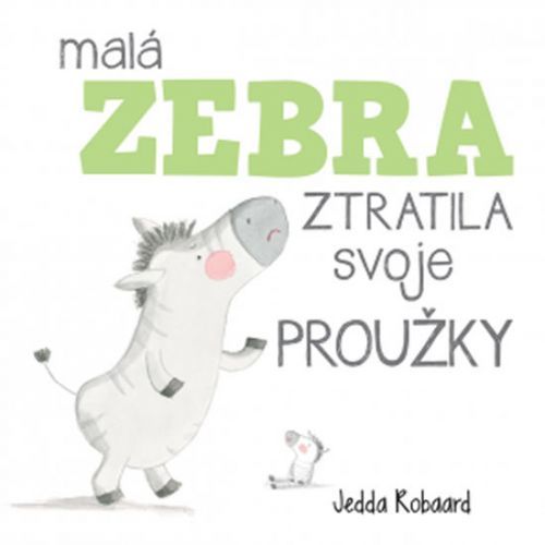 Malá zebra ztratila svoje proužky