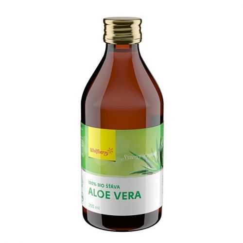 Wolfberry Aloe vera šťáva 100% BIO 250 ml