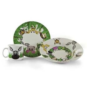 Dětská jídelní souprava - Kamarádi z džungle - BANQUET