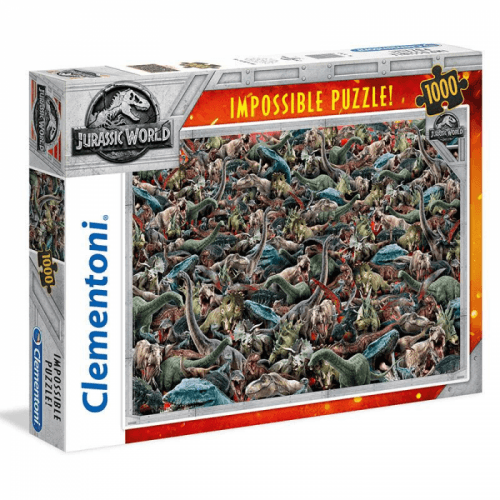 Clementoni | Clementoni - Puzzle Impossible 1000, Jurský svět