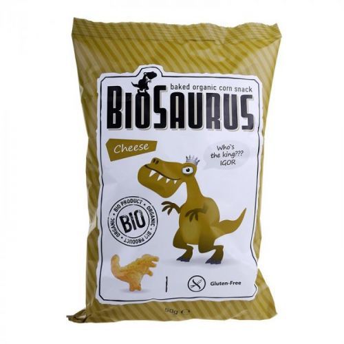 Biosaurus Bio Biosaurus křupky se sýrem 50g