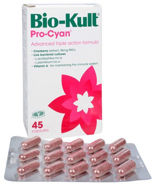 PROBIOTICS INTERNATIONAL LTD. Bio-Kult Pro-Cyan 45 kapslí