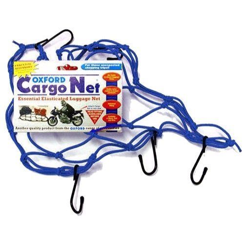Pružná zavazadlová síť Oxford Cargo Net modrá