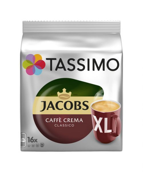 Tassimo Caffe Crema Classico XL - červená 16ks