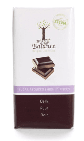 Balance Hořká čokoláda se stévií bez cukru 85g