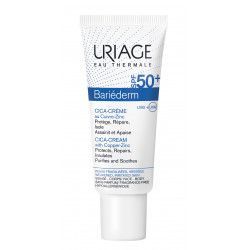 Uriage Bariéderm Cica Creme SPF50 T reparativní krém na popraskanou pokožku 40 ml